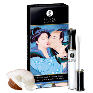 Baume à lèvres SHUNGA LUSTRE PLAISIR ORAL DIVIN (EAU DE COCO)