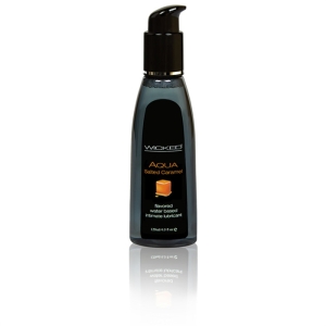 WICKED - AQUA SALTED CARAMEL 4 ON (120ML)
