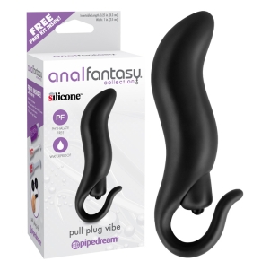 ANAL FANTASY COLLECTION PULL PLUG VIBE - BLACK