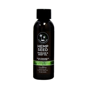 Huile corporelle et à massage Naked in the Woods 2oz HEMP SEED