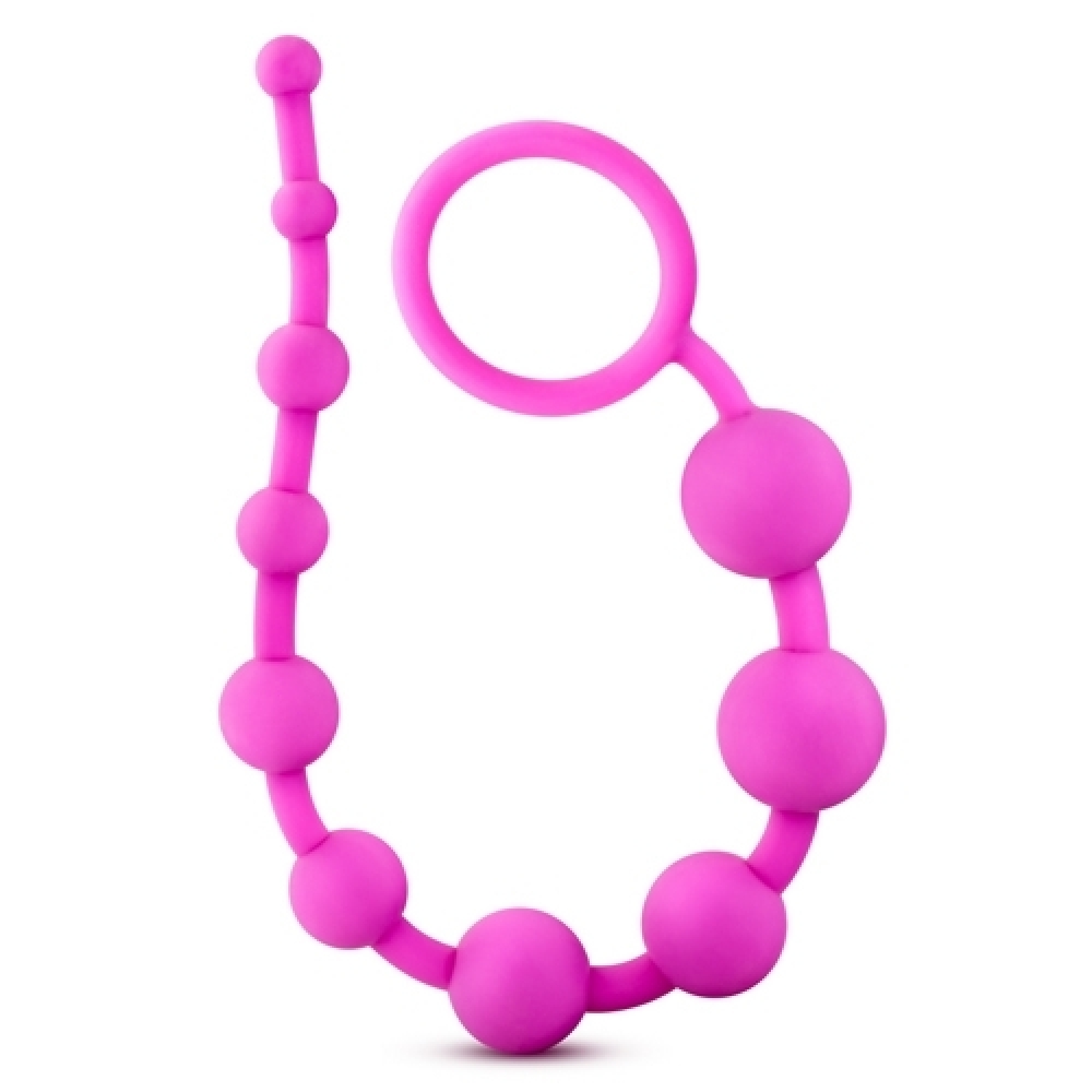 Blush - Luxe - Silicone 10 Beads - Pink