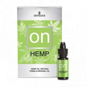 Sensuva - ON for Her Hemp Oil Infused Arousal Oil 5ml Large Box