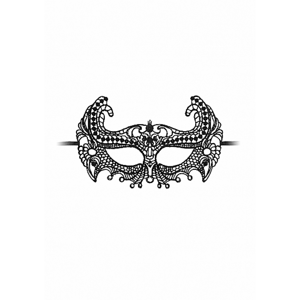Empress Black Lace Mask - Black Empress Black Lace Mask - Black