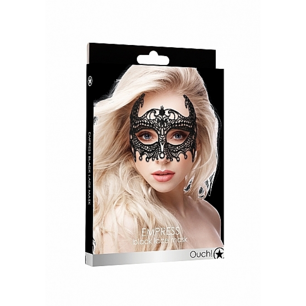 Empress Black Lace Mask - Black Empress Black Lace Mask - Black