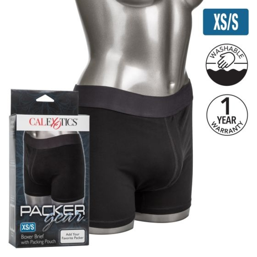 CalExotics - Packer Gear Boxer Brief with Packing Pouch - XS/S CalExotics - Packer Gear Boxer Brief with Packing Pouch - XS/S