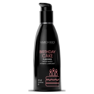 Water Based Birthday Cake Flavored Lubricant 2 Oz