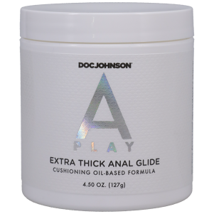 A-Play - Extra Thick Anal Glide - Formule à Base D'huile 4,5 Oz.