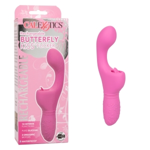 Rechargeable Butterfly Kiss Flicker - Rose