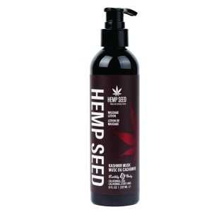 Lotion De Massage 8oz. Kashmir Musk HEMP SEED