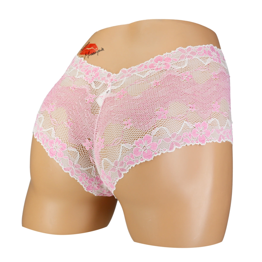 ACI Boyleg Lace Panty – Pink – Assorted Designs – Large
