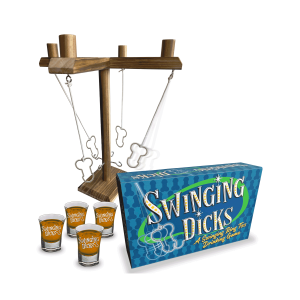 Swinging Dicks Drinking Game & Shot Glasses