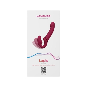 Lovense Lapis Vibe Strapless Strap-On - Pink