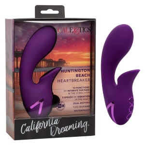 California Dreaming Huntington Beach Heartbreaker Vibrator – Purple